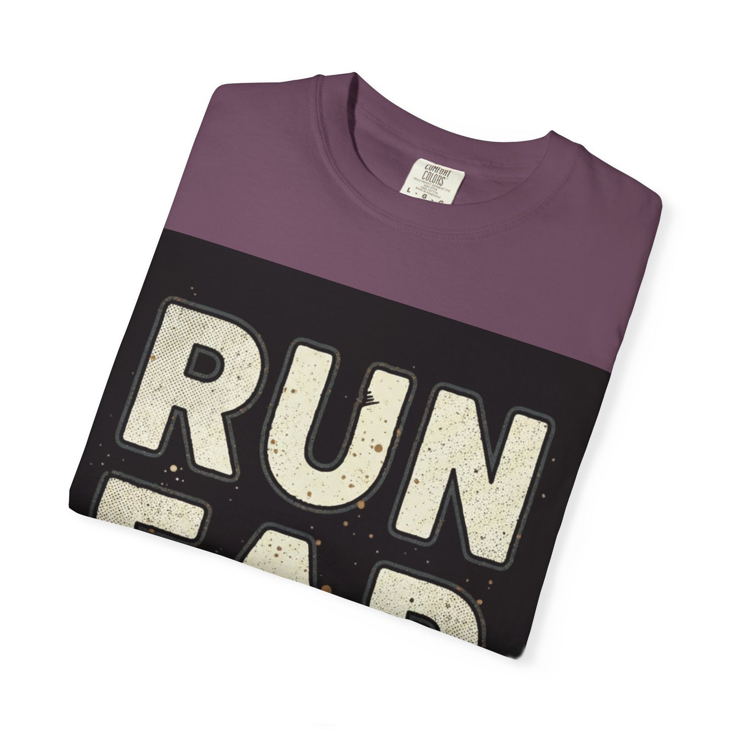 T-Shirt — Run Far And Slow Vintage Running Tee