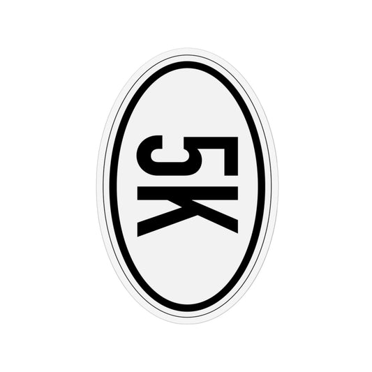 5K Oval Magnet, 11 Sizes