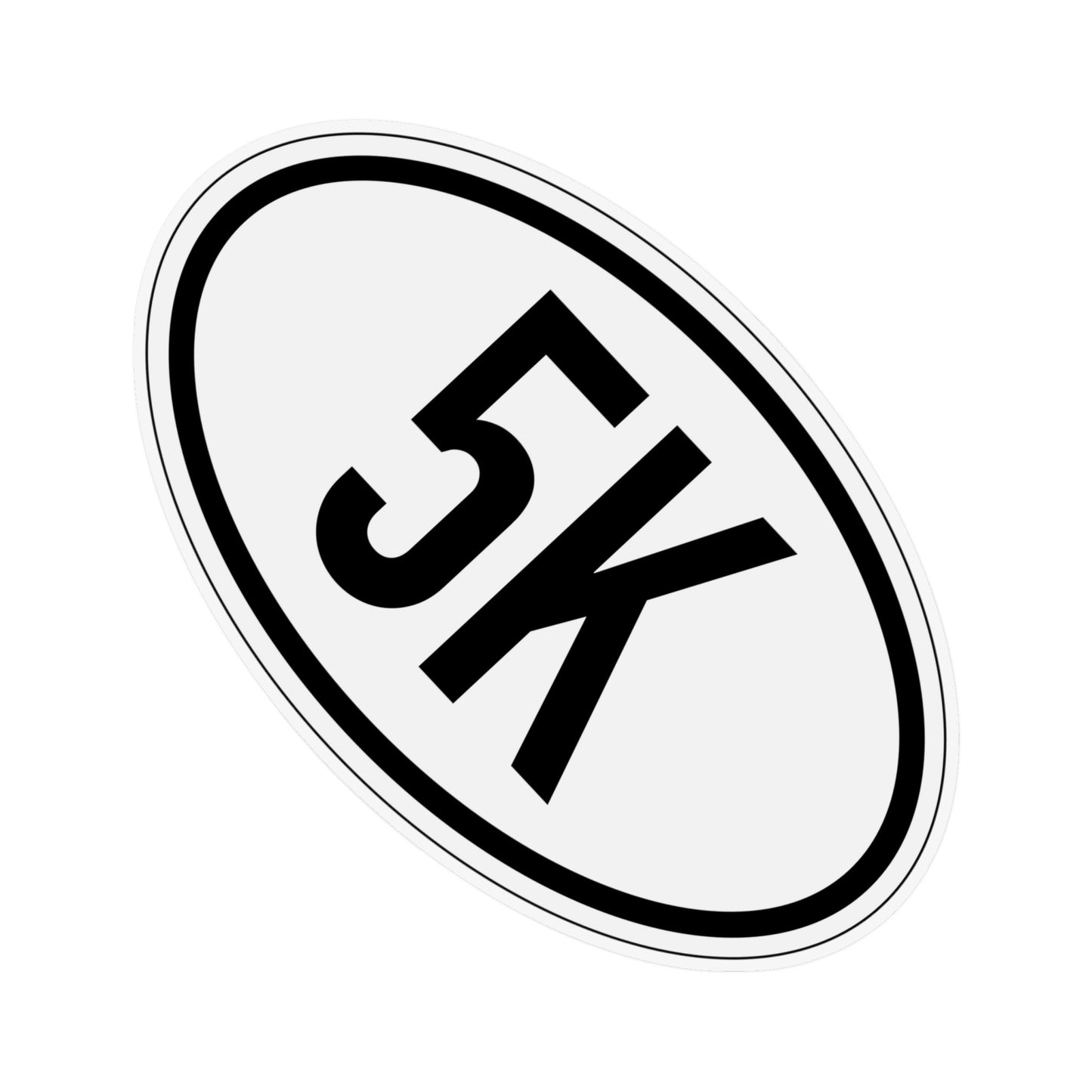 5K Oval Magnet, 11 Sizes