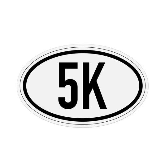 5K Oval Magnet, 11 Sizes