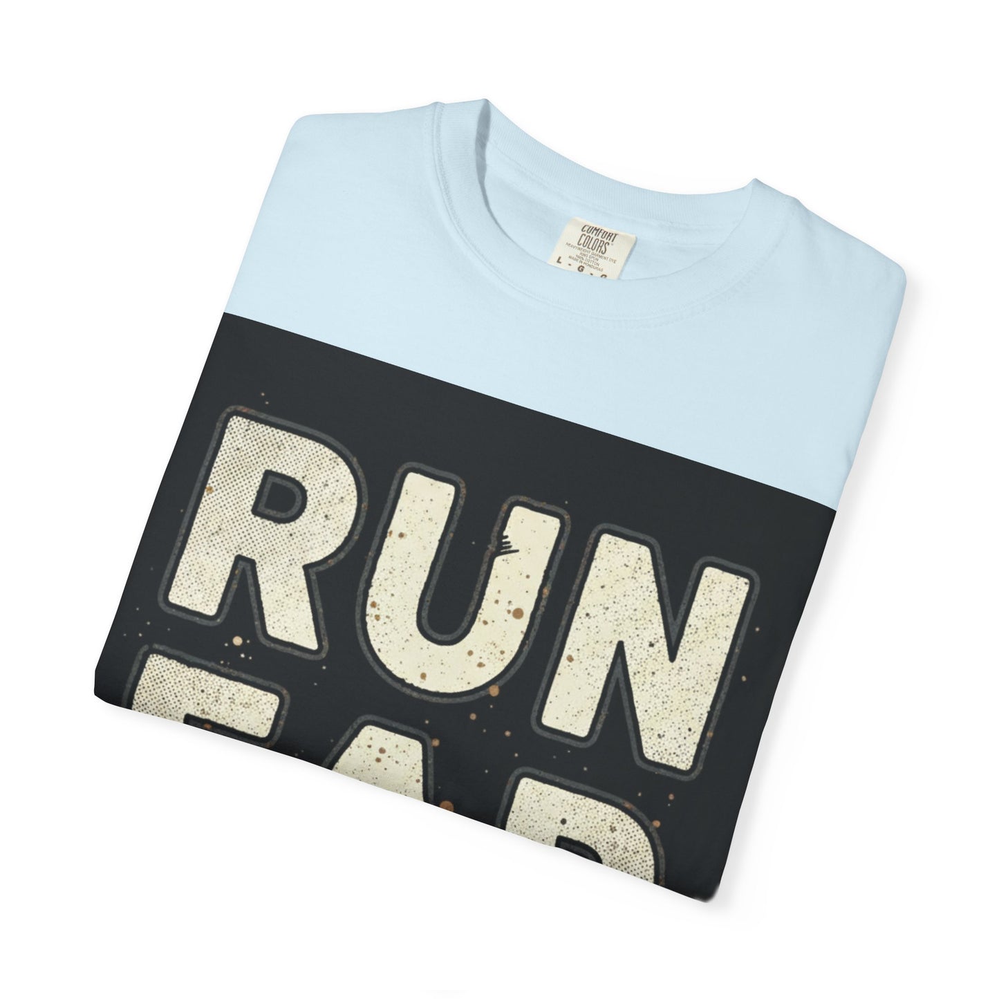 T-Shirt — Run Far And Slow Vintage Running Tee