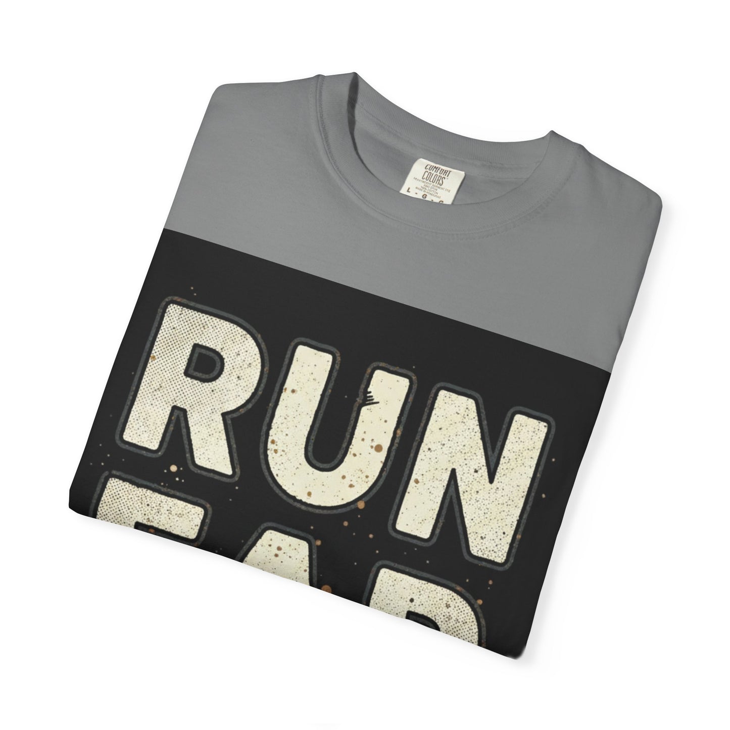 T-Shirt — Run Far And Slow Vintage Running Tee