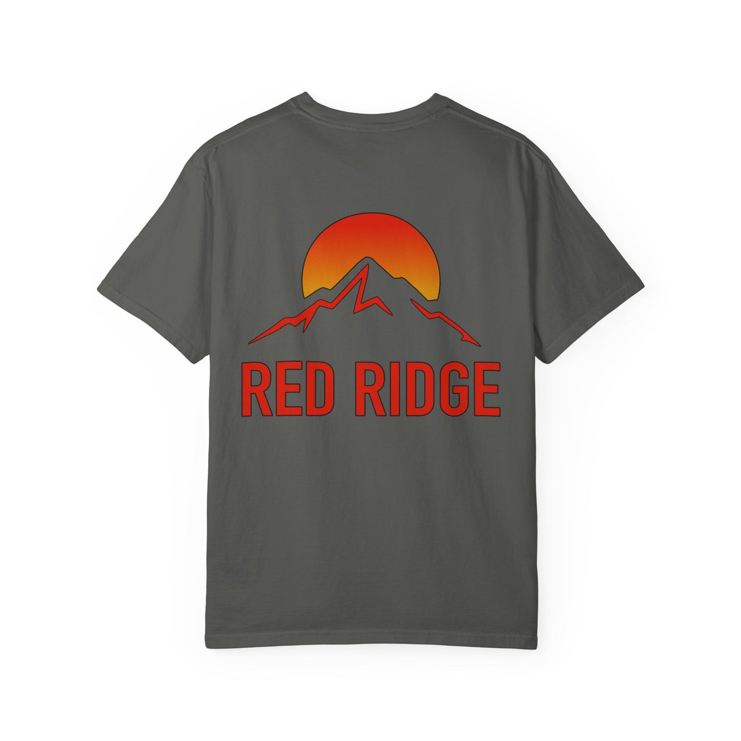 Red Ridge Mountain Sunrise Unisex T-shirt, Comfort Colors 1717