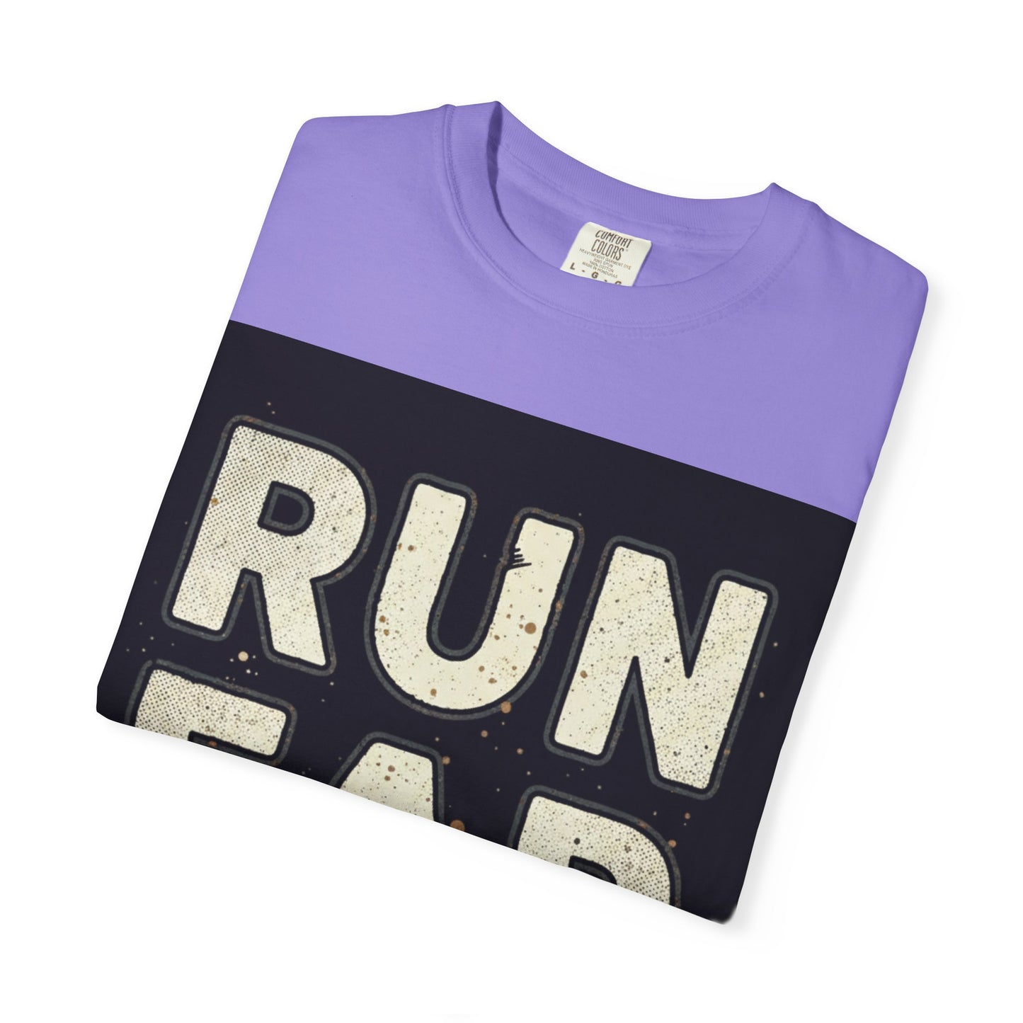 T-Shirt — Run Far And Slow Vintage Running Tee