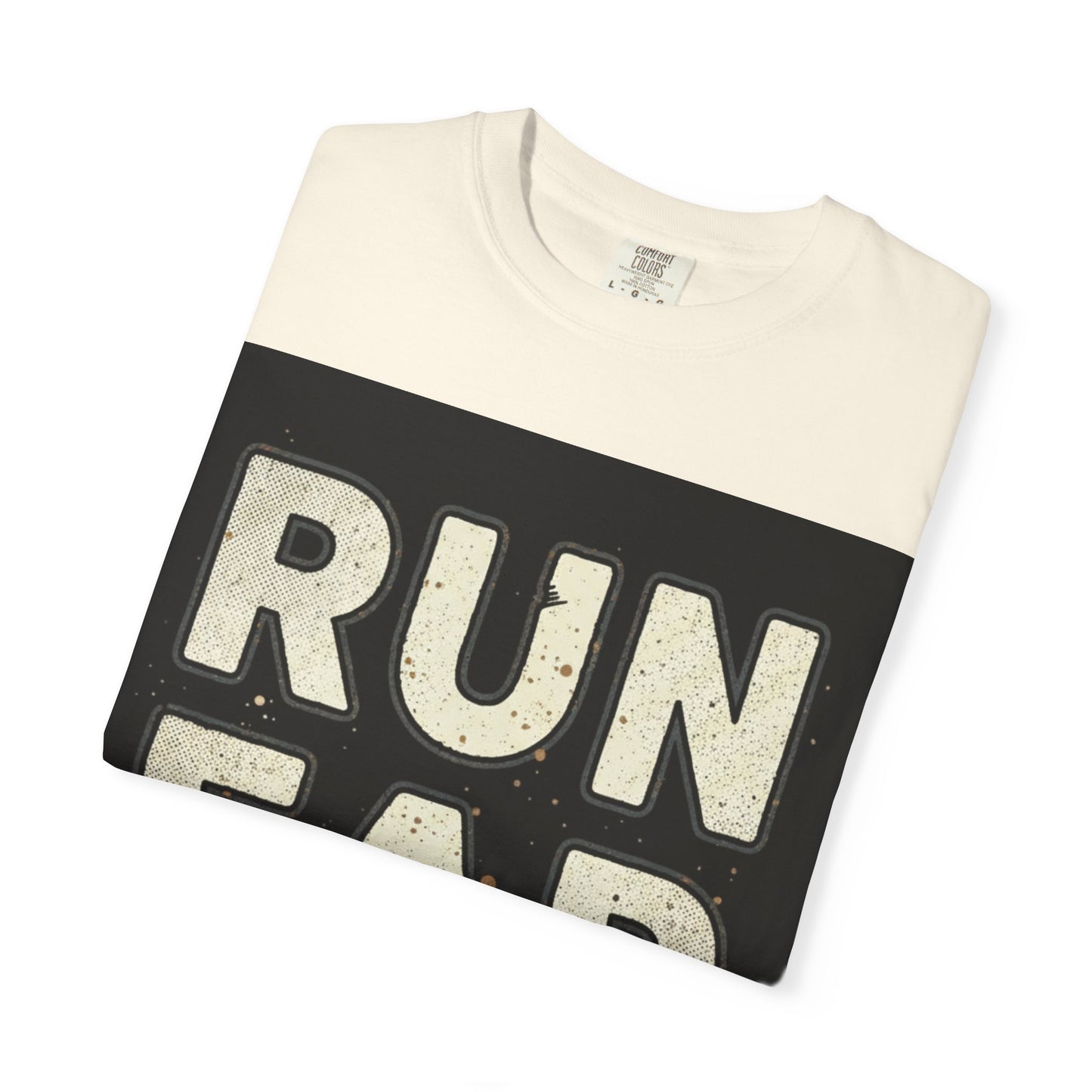 T-Shirt — Run Far And Slow Vintage Running Tee