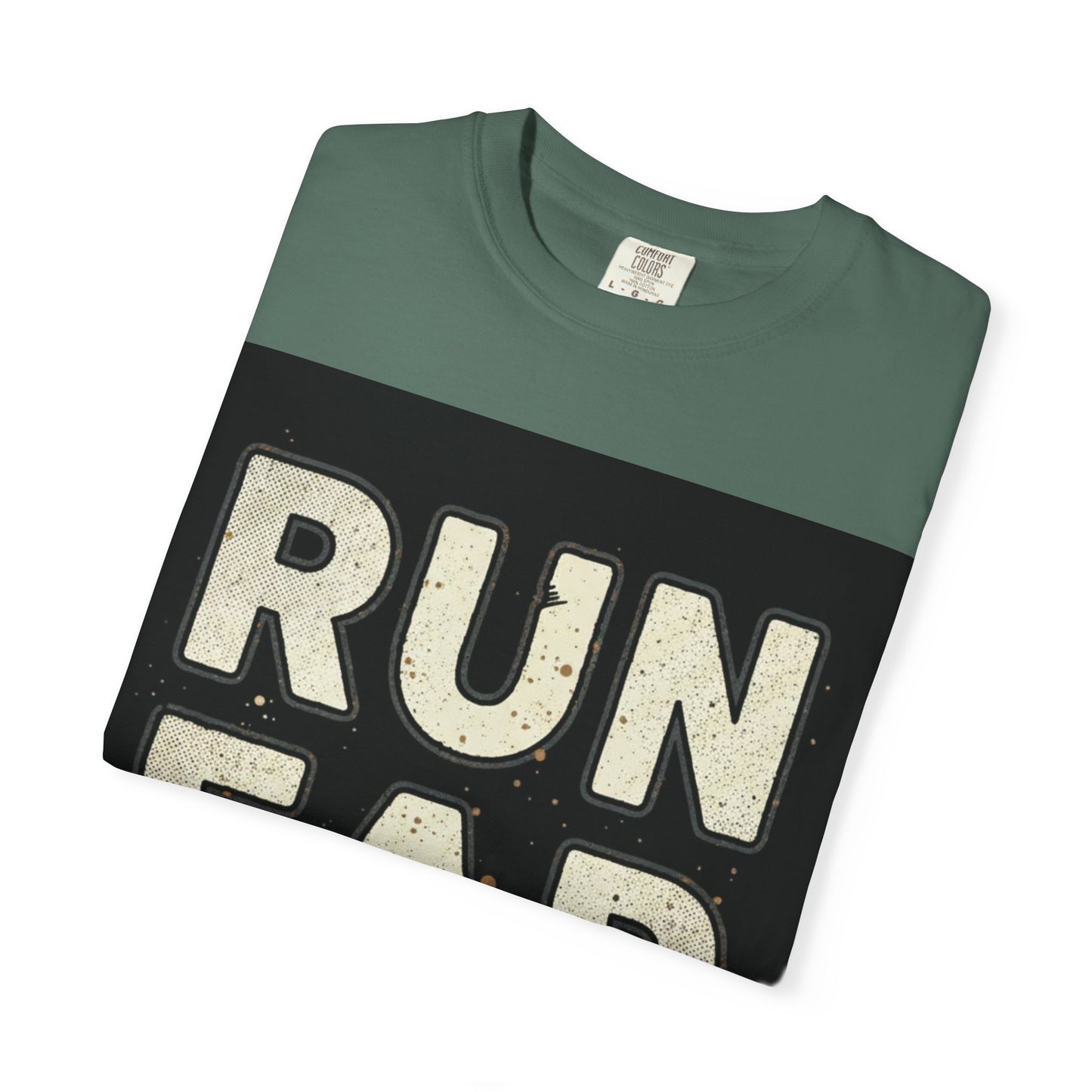 T-Shirt — Run Far And Slow Vintage Running Tee