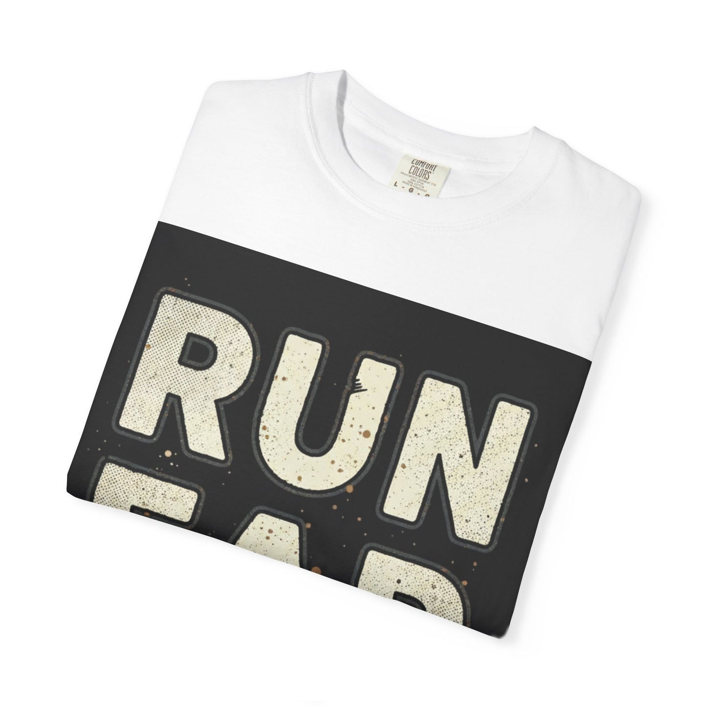 T-Shirt — Run Far And Slow Vintage Running Tee